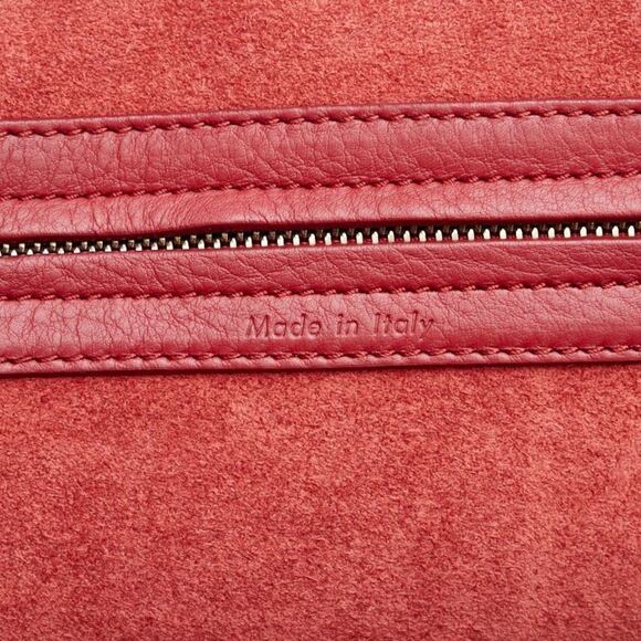 Authentic Celine Leather Luggage Tote Bag - Picture 12 of 14